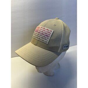 Columbia PFG Tan Hat (adjustable snap‎ back)